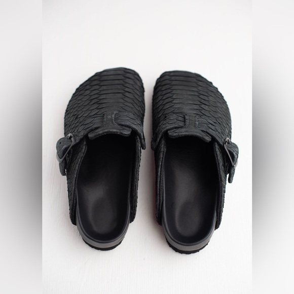 The Shoe Surgeon Luxe Mule Black Python - Picture 5 of 12